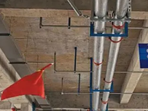 西藏管廊支架的安装方法